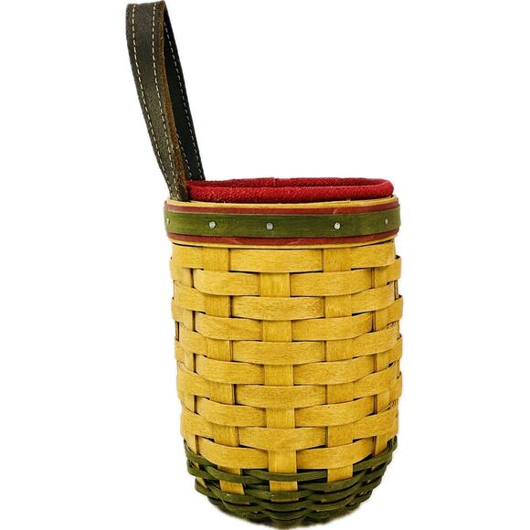 Longaberger SANTA'S HELPER 2002 Hanging Basket Liner Protector Flyer - Picture 5 of 10